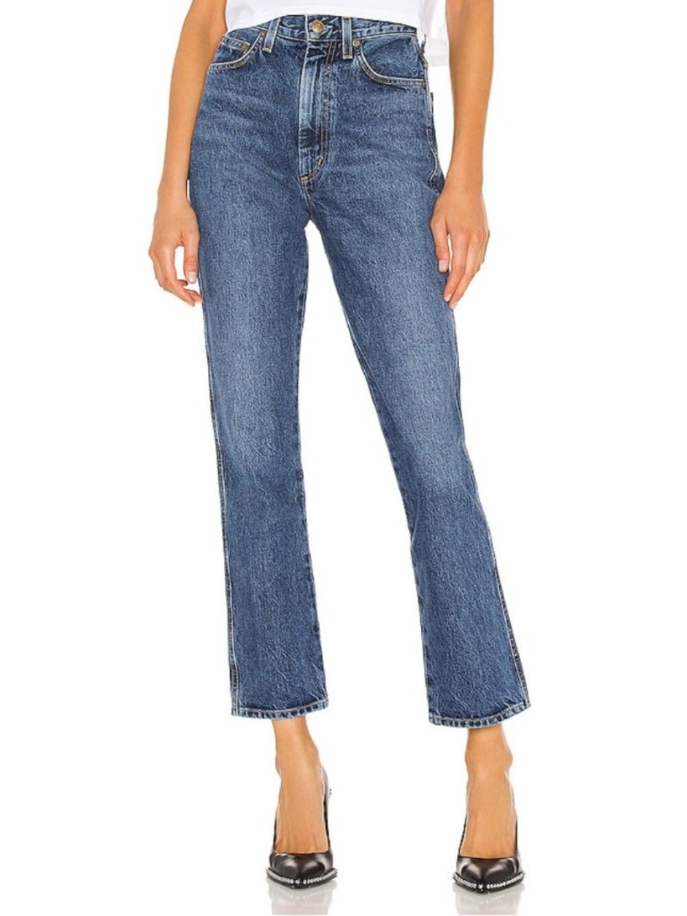 Agolde Pinch Waist High Rise Kick Jean